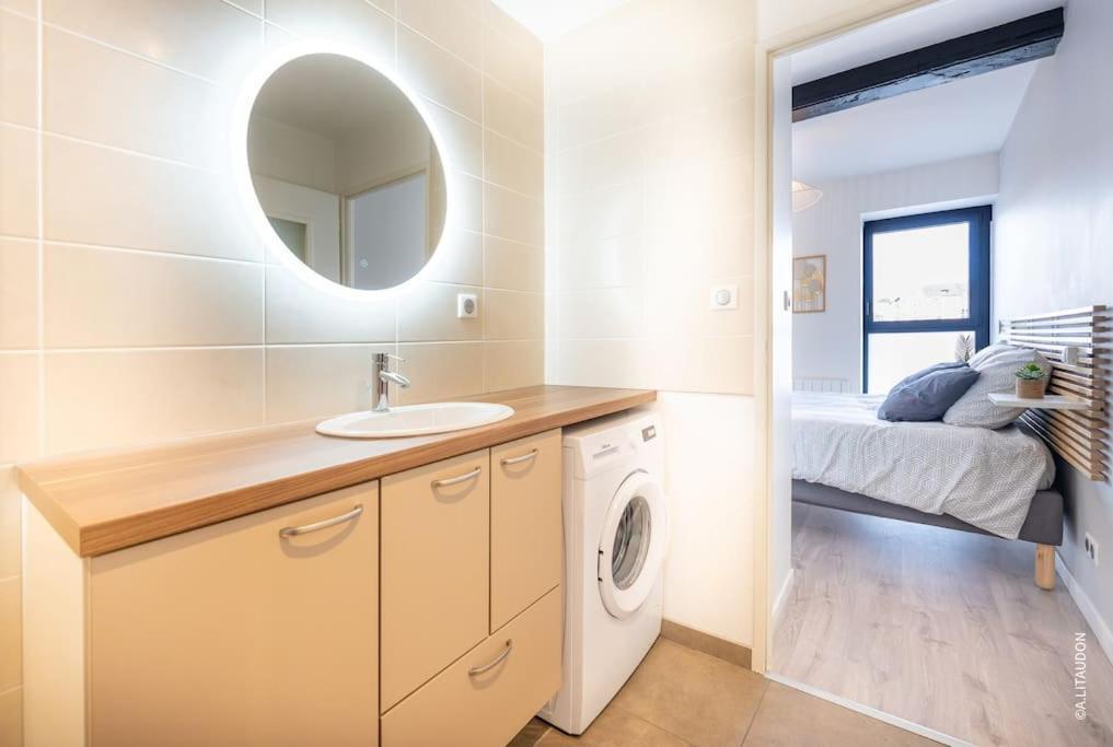 Appartement T2 Climatise Le Quai 391 Saint-Laurent-sur-Saone Exterior foto