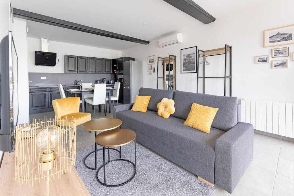 Appartement T2 Climatise Le Quai 391 Saint-Laurent-sur-Saone Exterior foto