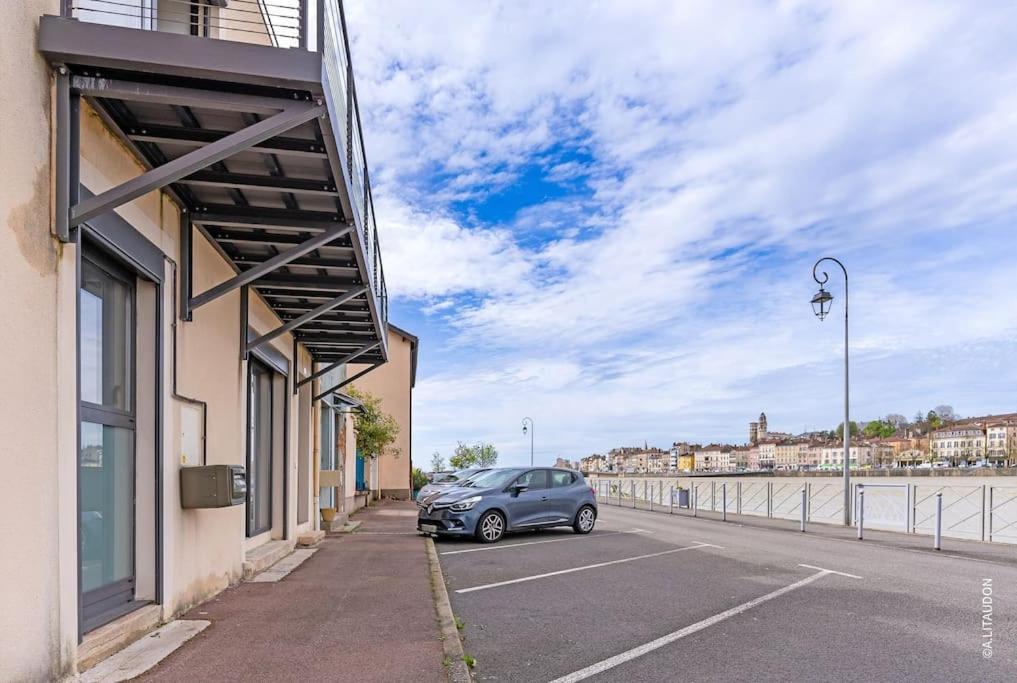 Appartement T2 Climatise Le Quai 391 Saint-Laurent-sur-Saone Exterior foto